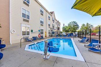 Residential swimming pool